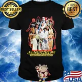 Characters star wars thank you for the memories signatures shirt