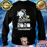 Chicago white sox baseball 2020 the year when the shit got real quarantined toilet paper mask covid-19 s Sweater