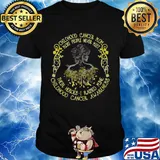 Childhood cancer mom most people never meet their heroes i raised mine childhood cancer awareness butterfly shirt