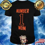Cincinnati bengals fanatics branded black #1 mom team shirt