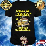 Class of 2020 isolation graduation school bus shirt