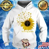 Cross sunflower you are my sunshine s Hoodie