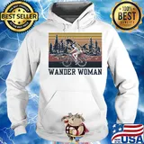 Cycling wander woman vintage s Hoodie