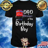 Dad of the birthday boy CN train shirt