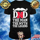 Dad the man the myth legend nebraska cornhuskers happy father's day shirt