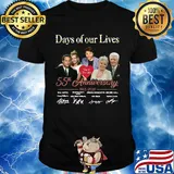 Days of our lives 55th anniversary 1965 2020 signatures shirt