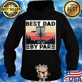 Disc golf Best Dad By Par Vintage s Hoodie