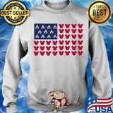 Disney mickey mouse American flag independence day s Sweater