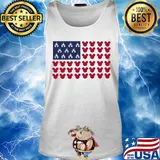 Disney mickey mouse American flag independence day s Tank top