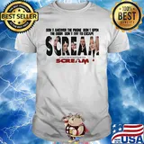 Don’t answer the phone don’t open the door don’t try to escape scream shirt