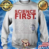 Dr Anthony Fauci Science First Milford s Sweater