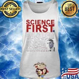 Dr Anthony Fauci Science First Milford s Tank top