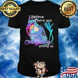 Eeyore i believe there are angels among us butterfly shirt