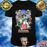 Elephant oakland athletics happy independence day mask soap firework balloon american flag shirt
