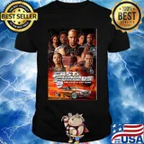 Fast and furious 9 the race is not over car characters signatures shirt