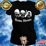 Fe iron pb lead zn zinc heavy metals s Ladies tee