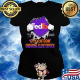 Fedex logo covid-19 2020 operation enduring clusterfuck s Ladies tee