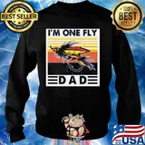 Fishing I’m one fly dad vintage s Sweater
