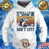 Fishing swallow baby don’t spit vintage s Hoodie