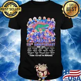 Florida gators 115th anniversary 1906 2021 thank you for the memories signatures shirt
