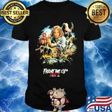 Friday the 13th part 2 horror movie shirt