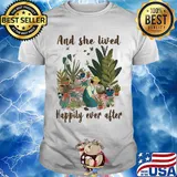 Garden and she lived happily ever after shirt