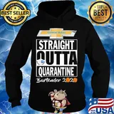 General motors straight outta quarantine bartender 2020 mask covid-19 s Hoodie