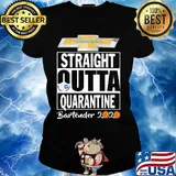 General motors straight outta quarantine bartender 2020 mask covid-19 s Ladies tee