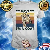 Giraffe moo I'm a goat vintage shirt