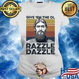 Give ‘em the ol razzle dazzle vintage s Ladies tee