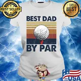 Golf best dad by par vintage 2020 s Ladies tee