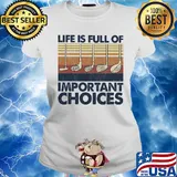 Golf life is full of important choices vintage s Ladies tee