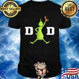 Grinch and his dog dad happy father's day shirt
