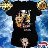 Guns N’ roses slash saul hudson guitar signature s Ladies tee