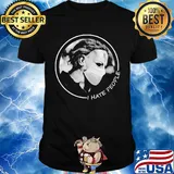 Halloween Michael Myers wear mask I hate people shirt