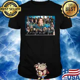Harry potter movie characters signatures shirt
