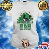Hulk incredible dad power s Ladies tee