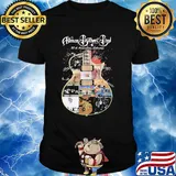 Human brothers band 50th anniversary collection guitar signatures shirt