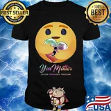 Icon hug heart you matter suicide prevention awareness shirt