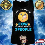 Icon I only care about my paw cow and like maybe 3 people s Tank top