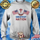 Independence Day eagle greatest nation flag america s Sweater