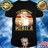 Independence Day trump the money bae merica vintage shirt