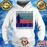 Introverted but willing to discuss beekeeping vintage s Hoodie