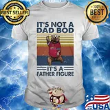 It's not a dad bod it's a father figure bear beer vintage shirt