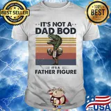 It's not a dad bod it's a father figure Crocodiles beer vintage shirt