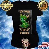 It's tooo peopley outside Dragon s Ladies tee