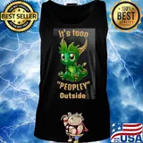 It's tooo peopley outside Dragon s Tank top