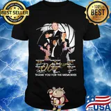 James bond 007 thank you for the memories signatures shirt