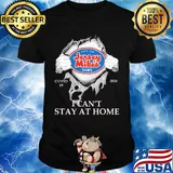 Jersey mike’s subs covid-19 2020 i can’t stay at home hand shirt