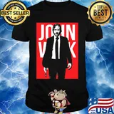 John wick keanu reeves art shirt